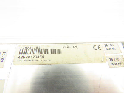 B&R Automation 7CP476-020.9 PLC Module Rail Digital Analog CAN I/O Expansion Set