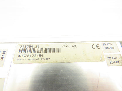 B&R Automation 7CP476-020.9 PLC Module Rail Digital Analog CAN I/O Expansion Set