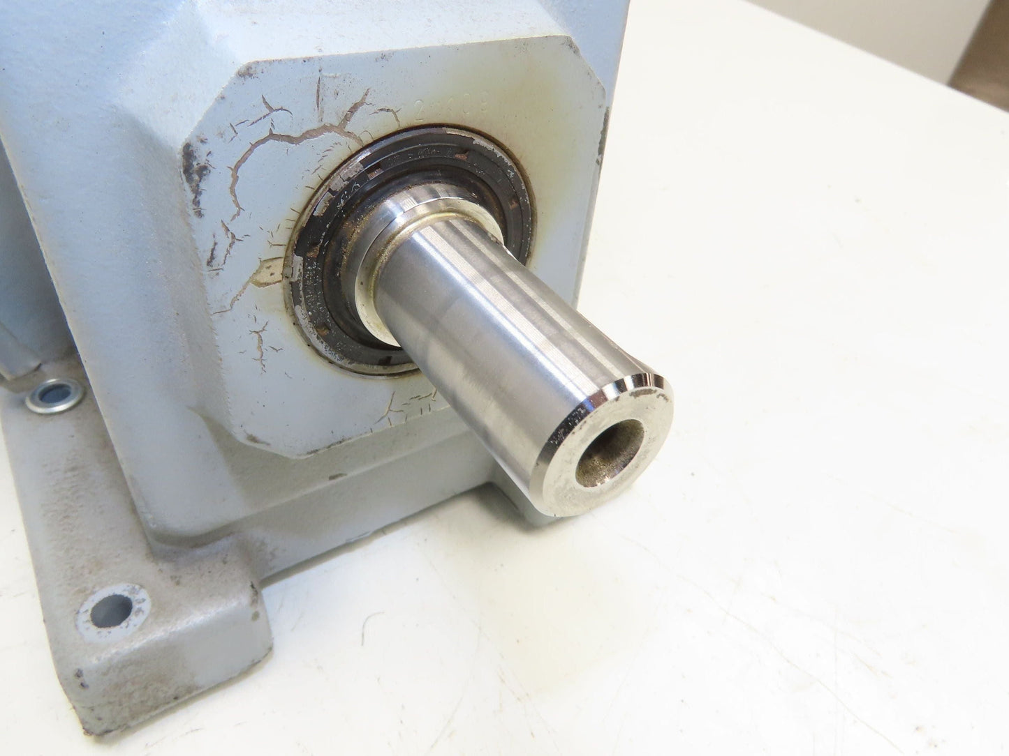 Stober B21R 80 G4 Inline Gear Motor w/Brake 1Hp 480V 273rpm 6.3:1 Encoder ERN430