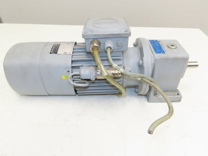 Stober B21R 80 G4 Inline Gear Motor w/Brake 1Hp 480V 273rpm 6.3:1 Encoder ERN430