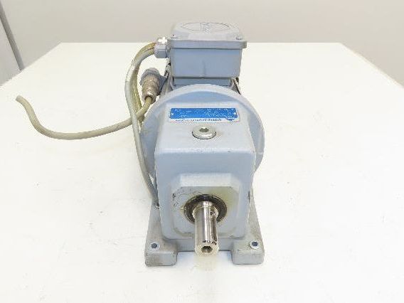 Stober B21R 80 G4 Inline Gear Motor w/Brake 1Hp 480V 273rpm 6.3:1 Encoder ERN430