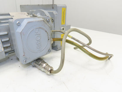 Stober K21R F202AG 71L4 Gearmotor .37kw 480V 38rpm 35.4:1 Hollow Shaft w/Encoder