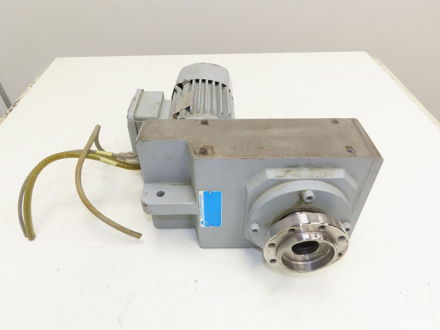 Stober K21R F202AG 71L4 Gearmotor .37kw 480V 38rpm 35.4:1 Hollow Shaft w/Encoder