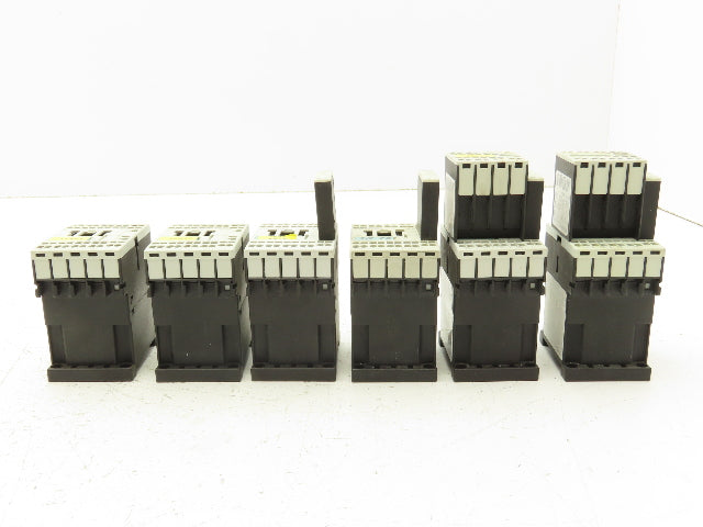 Siemens 3RT1016-2BB42 Contactor 24VDC Coil 9A 400VAC 4kW 3Pole Lot Of 6