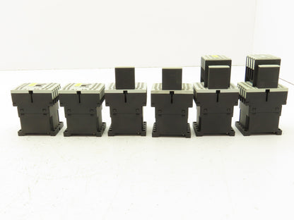 Siemens 3RT1016-2BB42 Contactor 24VDC Coil 9A 400VAC 4kW 3Pole Lot Of 6