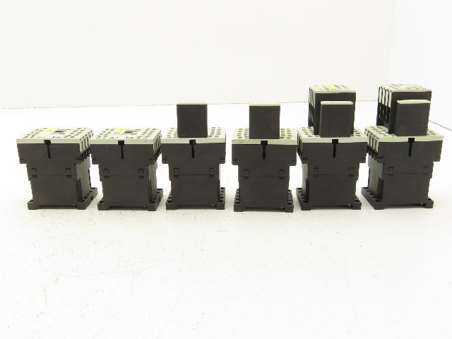 Siemens 3RT1016-2BB42 Contactor 24VDC Coil 9A 400VAC 4kW 3Pole Lot Of 6