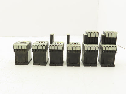 Siemens 3RT1016-2BB42 Contactor 24VDC Coil 9A 400VAC 4kW 3Pole Lot Of 6