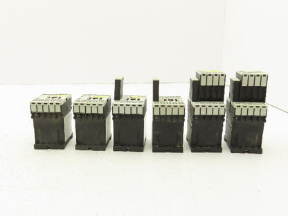 Siemens 3RT1016-2BB42 Contactor 24VDC Coil 9A 400VAC 4kW 3Pole Lot Of 6