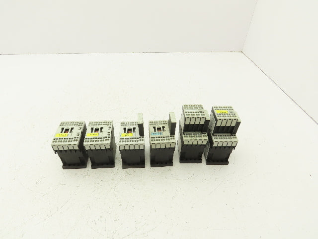Siemens 3RT1016-2BB42 Contactor 24VDC Coil 9A 400VAC 4kW 3Pole Lot Of 6