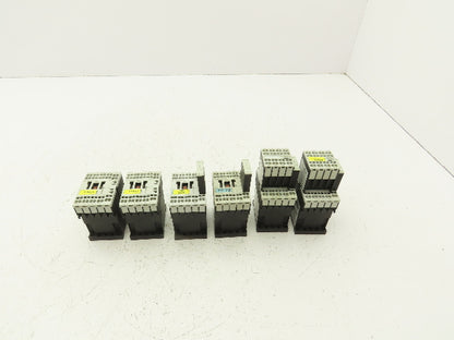 Siemens 3RT1016-2BB42 Contactor 24VDC Coil 9A 400VAC 4kW 3Pole Lot Of 6