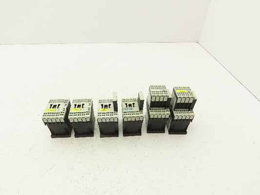Siemens 3RT1016-2BB42 Contactor 24VDC Coil 9A 400VAC 4kW 3Pole Lot Of 6