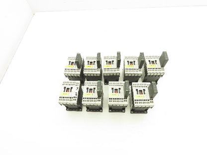 Siemens 3RH1122-2BB40 Auxiliary Contactor 600VAC 10A Lot Of 9