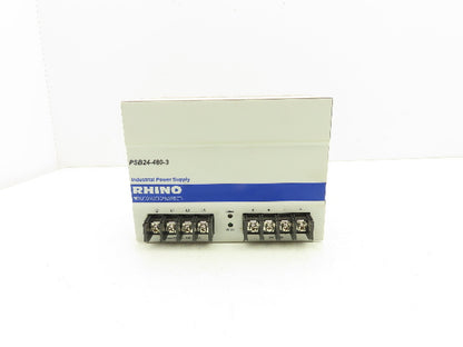 Automation Direct Rhino PSB24-480-3 Power Supply 500VAC 3PH In 24VDC 20A Out
