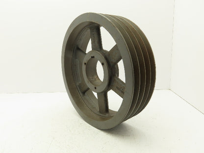 Browning 4C150R 4-Groove C V-Belt Pulley Sheave R1 Taper Bushed 15.4" OD