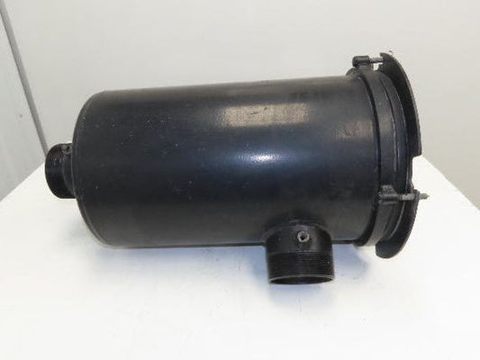 4" Intake Air Filter Vacuum Pump Blower Steel Housing