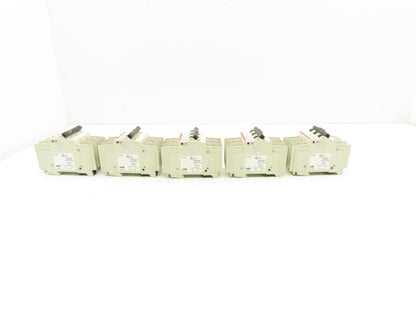 ABB S203UP-K6A 3-Pole Circuit Breaker 20A 480VAC 18-4AWG DIN Mountable Lot of 5