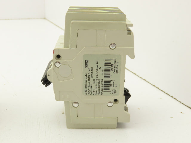 ABB S203UP-K1A 3-Pole Circuit Breaker 20A 480VAC 18-4AWG DIN Mountable Lot of 6