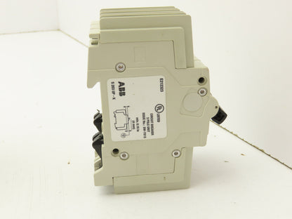 ABB S203UP-K1A 3-Pole Circuit Breaker 20A 480VAC 18-4AWG DIN Mountable Lot of 6