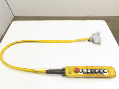 Schneider XAC-A08 Crane Hoist 8-Station Pushbutton Control Pendant 2-Speed