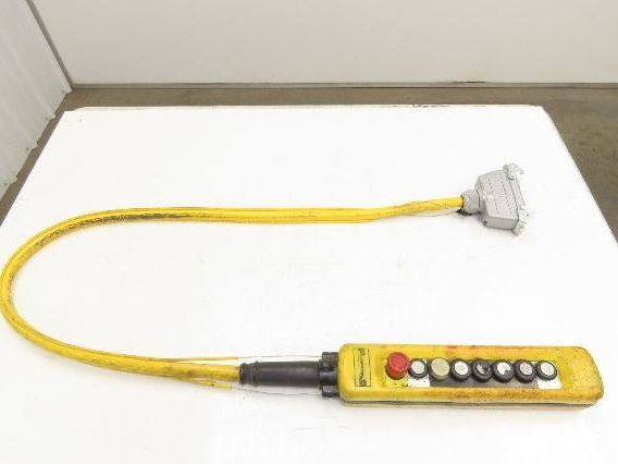 Schneider XAC-A08 Crane Hoist 8-Station Pushbutton Control Pendant 2-Speed