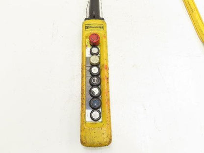 Schneider XAC-A08 Crane Hoist 8-Station Pushbutton Control Pendant 2-Speed