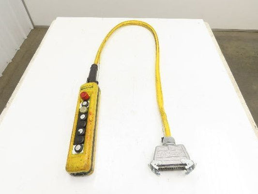 Schneider XAC-A08 Crane Hoist 8-Station Pushbutton Control Pendant 2-Speed