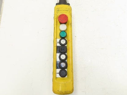 Schneider XAC-A08 Crane Hoist 8-Station Pushbutton Control Pendant 2-Speed