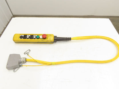 Schneider XAC-A08 Crane Hoist 8-Station Pushbutton Control Pendant 2-Speed
