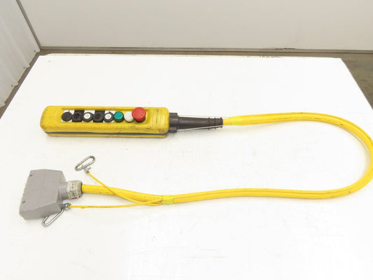 Schneider XAC-A08 Crane Hoist 8-Station Pushbutton Control Pendant 2-Speed