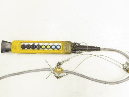 Schneider XAC-A08 Crane Hoist 8-Station Pushbutton Control Pendant Single-Speed