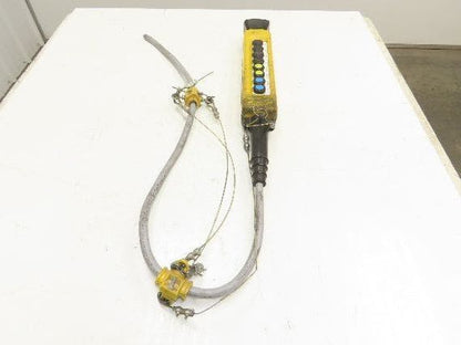 Schneider XAC-A08 Crane Hoist 8-Station Pushbutton Control Pendant Single-Speed