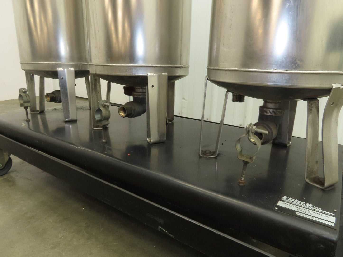Ebbco HRF-155-LP Stainless Hurricane Filter Vessel 3-Filter Portable System