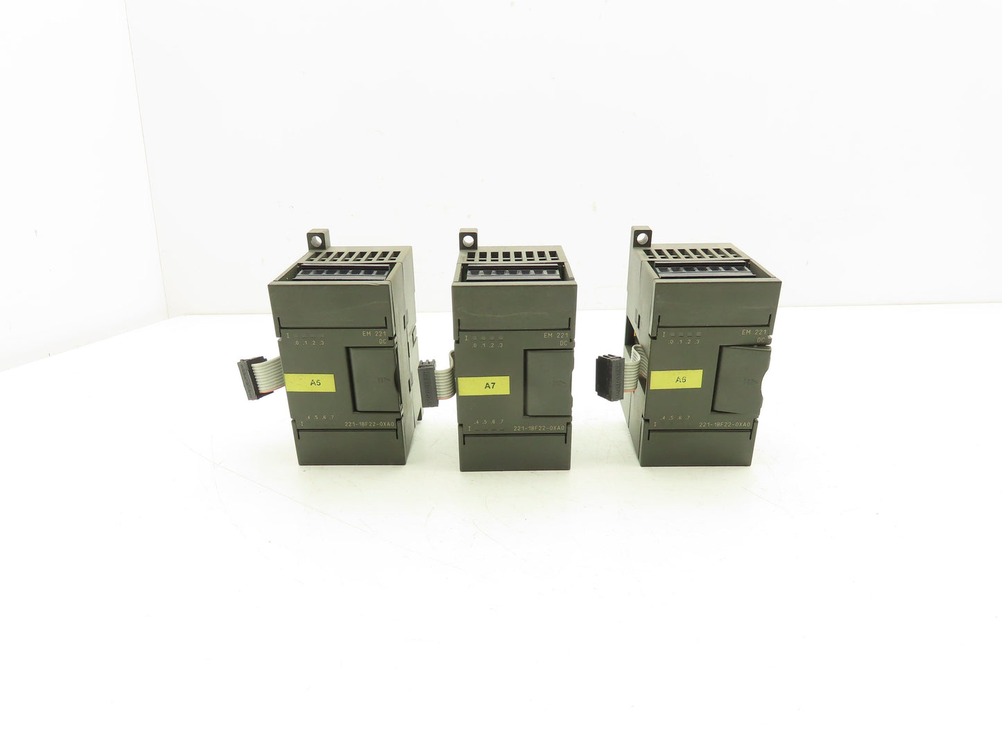 Siemens 6ES7 221-1BF22-0XA0 EM 221 DC Input Module Lot of 3
