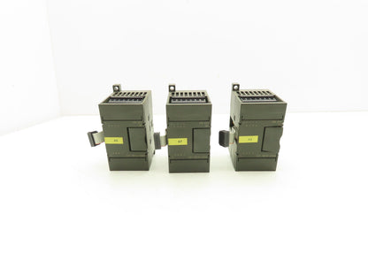 Siemens 6ES7 221-1BF22-0XA0 EM 221 DC Input Module Lot of 3