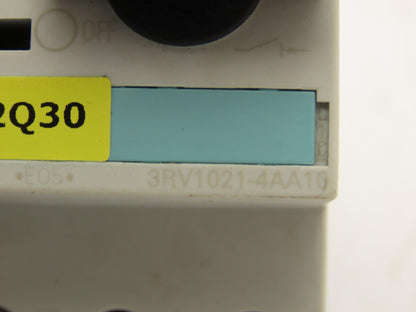 Siemens 3RV1021-4AA10 Circuit Breaker Motor Protector Lot of 4