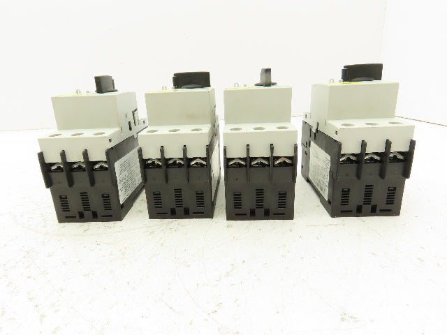 Siemens 3RV1021-4AA10 Circuit Breaker Motor Protector Lot of 4