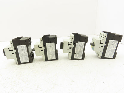 Siemens 3RV1021-4AA10 Circuit Breaker Motor Protector Lot of 4