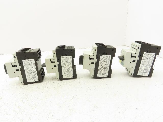 Siemens 3RV1021-4AA10 Circuit Breaker Motor Protector Lot of 4