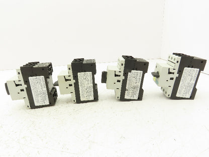 Siemens 3RV1021-4AA10 Circuit Breaker Motor Protector Lot of 4
