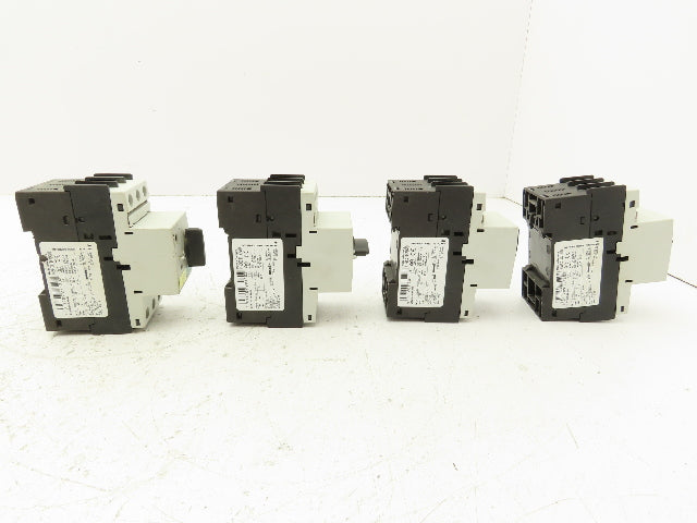 Siemens 3RV1021-4AA10 Circuit Breaker Motor Protector Lot of 4