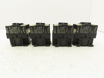 Telemecanique LC1D2510 Contactor 120V Coil 600V 40A15Hp 3 Ph Lot Of 4