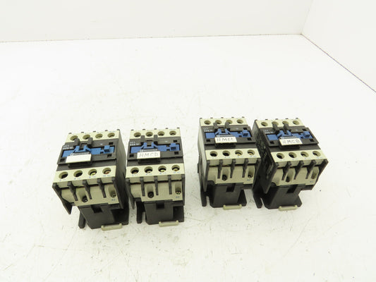 Telemecanique LC1D2510 Contactor 120V Coil 600V 40A15Hp 3 Ph Lot Of 4
