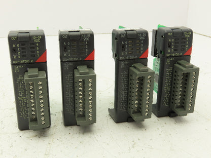 Automation Direct D2-16TD2-2 Output Module 10.2-26.4 VDC 0.1A In Lot of 4
