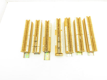 Allen Bradley 1492-U Terminal Block Yellow 55A 600V Lot of 220+