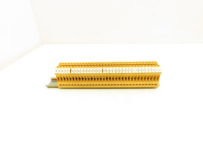 Allen Bradley 1492-U Terminal Block Yellow 55A 600V Lot of 220+