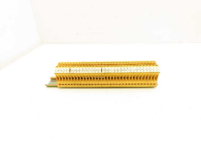 Allen Bradley 1492-U Terminal Block Yellow 55A 600V Lot of 220+