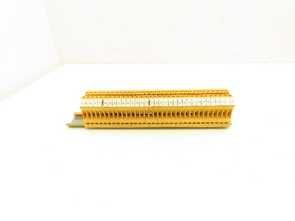 Allen Bradley 1492-U Terminal Block Yellow 55A 600V Lot of 220+