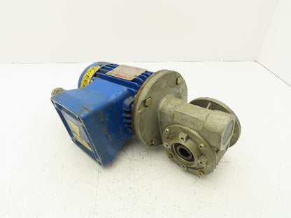 Cemp Bonfiglioli MVF 44/F Gearmotor 14:1 Reducer Hollow Shaft 115rpm .18kw 480V