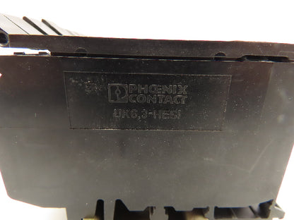 Phoenix Contact UK6.3-HESI Fuse Holder DIN Rail Mountable 26-8AWG 10A Lot of 40