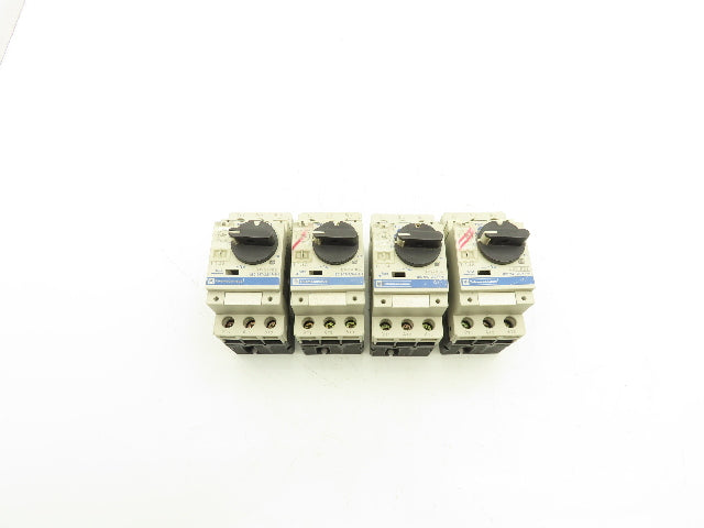 Telemecanique Motor Starter Circuit Breaker 690V 1HP 1.6A 3 PH Lot of 4